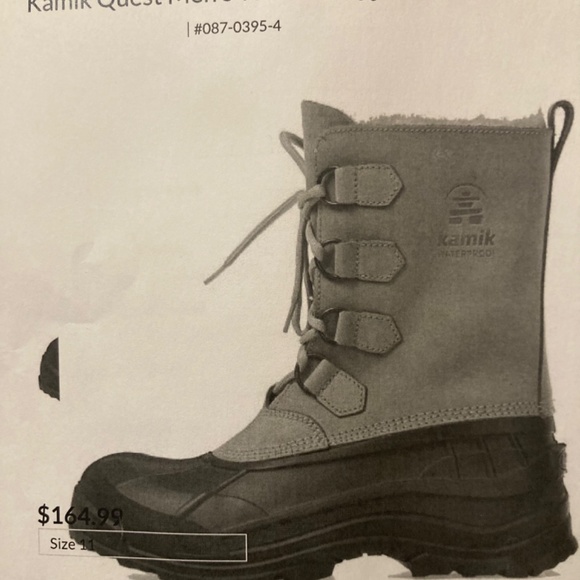 Kamik Quest Men’s Winter Boot - Picture 13 of 13